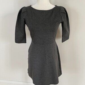 Rebel Sugar NEW gray dress BNWT medium 3/4 sleeve